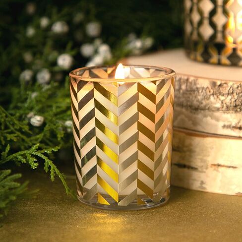 Archipelago Botanicals Winter Frost Gift Box Candle, White Birch and Winter Greens, Premium Wax and Double Wicks, Burns 60 Hours (10 oz) in Saudi Arabia