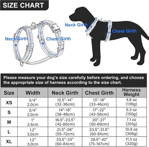 Plutus Pet No Pull Dog Harness, Adjustable Nylon Harness with Soft Padding in Kuwait