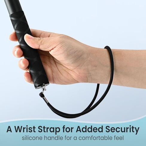 عصا سيلفي غير مرئية من مايران مقاس 114 سم، عصا غير مرئية بطول 1/4 بوصة متوافقة مع Insta360 وGoPro وDJI وكاميرات الحركة، وعمود مونوبود محمول قابل للتمديد مع مشبك تثبيت وحزام معصم in Kuwait