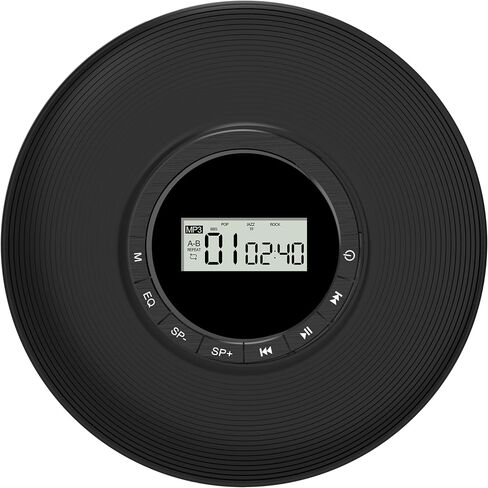 CD Player Portable CD Walkman Portable CD Player for Car Anti-Skip Protection, Personal CD Player with Headphones Jack,SD Slot,AUX Cable & LCD Display for Kids, Adults,Travel in Saudi Arabia