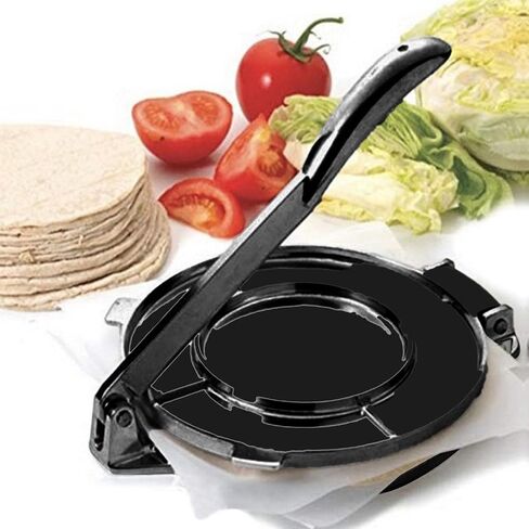 Tortilla Maker, Efficient Tortilla Press for Kitchen (16cm Black) in Saudi Arabia