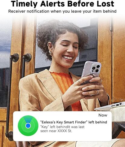 ترقية علامات الهواء الذكية: جهاز تعقب الأمتعة عبر البلوتوث، يعمل مع Apple Find My (iOS فقط)، محدد موقع العناصر لمحفظة حقيبة الظهر لمفاتيح الأمتعة، مقاومة للماء IP68، عمر بطارية 3 سنوات (أسود، عبوتان) in Kuwait