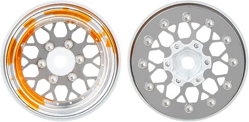 4PCS Grade 5 Titanium Wheel Face Aluminum 1.0 Inch Wheels Hubs for 1/24 Axial SCX24 TRX4M FCX24 Redcat Ascent-18 1/18 RC Crawler Car Upgrade Parts in Kuwait