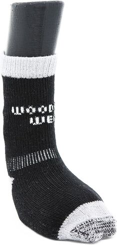 Power Paws Greyhound Edition Advanced Dog Socks, Black Grey, M, Fits 40-70 pounds in Saudi Arabia