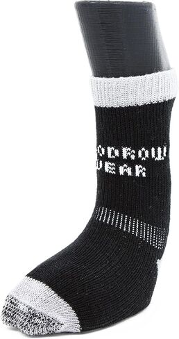 Power Paws Greyhound Edition Advanced Dog Socks, Black Grey, M, Fits 40-70 pounds in Saudi Arabia