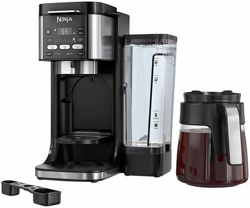 Ninja CFP105 DualBrew Hot & Iced Coffee Maker Black (Renewed) Bundle with 2 YR CPS Enhanced Protection Pack in Saudi Arabia