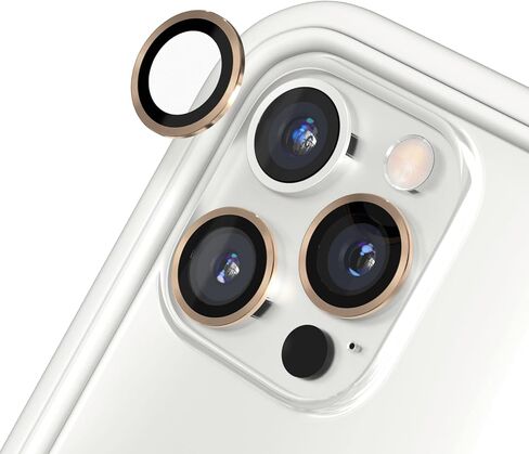 واقيات عدسة الكاميرا من الزجاج المقسى 9H من RHINOSHIELD متوافقة مع iPhone 11 Pro/11 Pro Max / 12 Pro ومقاومة الصدمات والخدش، وضوح عالي، حماية ضد الانفجار، تقنية مضادة للضباب - أزرق in Saudi Arabia