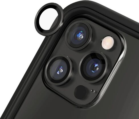 واقيات عدسة الكاميرا من الزجاج المقسى 9H من RHINOSHIELD متوافقة مع iPhone 11 Pro/11 Pro Max / 12 Pro ومقاومة الصدمات والخدش، وضوح عالي، حماية ضد الانفجار، تقنية مضادة للضباب - أزرق in Saudi Arabia