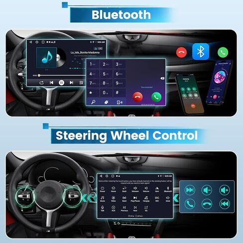 EKAT [2G+64G] Car Radio for Toyota Camry 2000 2001 2002 2003 2004 2005 2006, Android Camry Stereo with 9 inch Touch Screen, Carplay/Android Auto/1080P/Bluetooth/WiFi +AHD Backup Camera in Saudi Arabia