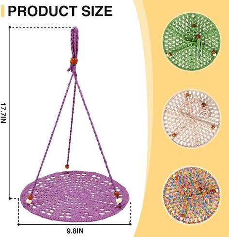 Reptile Hammock, Reptile Hammock Swing Hanging Bed for Bearded Dragon Lizard Snake Gecko Chameleon Parrot Hamster Small Pets （9.8"*17.7" Green） in Kuwait