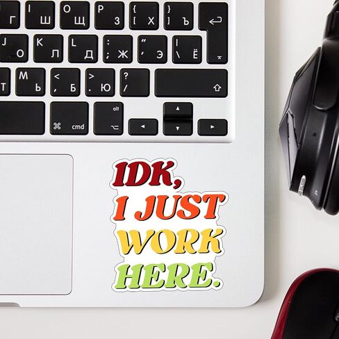 (3 pcs) Don't Wish for It Work for It Sticker for Tumbler Funny Sarcastic Motivational Phrase Inspirational Quote Vinyl Decal for Kindle Laptop Water Bottle Phone Hard Hat - 3x1.1 in Saudi Arabia