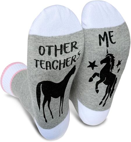 Other Aunties Me Unicorn Socks, Gift for Aunties, Novelty Gift for Thanksgiving Christmas Birthday, 1 Pair-43 in Saudi Arabia