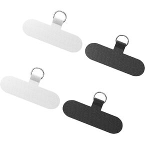 SURDOCA Phone Tether Tab Thin, 4 Pcs Phone Lanyard Tab Heavy Duty, Universal Phone Lanyard Patch Oxford Cloth