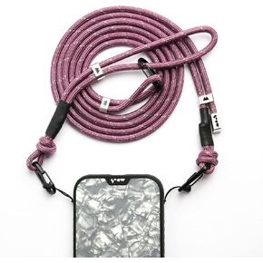 Mous – Phone Lanyard Crossbody with Detachable Wrist Strap – Purple