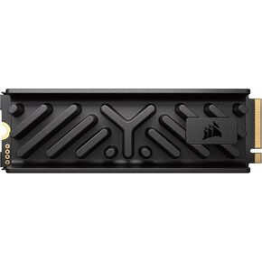 Corsair MP700 Elite 2TB PCIe 5.0 x4 NVMe M.2 SSD – Included Aluminum Heatsink – Up to 10,000MB/sec – High-Density 3D TLC NAND – M.2 2280 - DirectStorage Compatible – Black