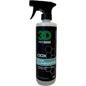 3D ODX - مزيل رائحة السيارات - يزيل الروائح الكريهة للحيوانات الأليفة والطعام والدخان وغيرها من الروائح العالقة - رائحة نظيفة منعشة - رائع للاستخدام في السيارة والمنزل والمكتب
