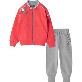 Boys and Toddler 2 Piece Full Zip up Sweatshirts, Tracksuit Jacket Jogger Pants Set, Kids clothes (6-7Years)