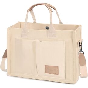 Tote Bags for Women Canvas Tote Purse Crossbody Bags with Pockets Top Handle Shoulder Handbags Satchel Bags for Work