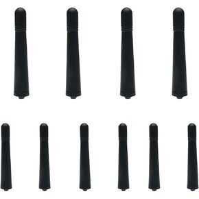 KRA-23 UHF 400-470MHz Stubby Antenna for Kenwood TK-380 TK3170 TK-3180 TK-390 TK-3140 TK-3160 TK-3360 TK-3202 TK-3207 TK-3217 TK-3302 TK-3300 TK-3306 Walkie Talkie Two-Way Radio 10pcs