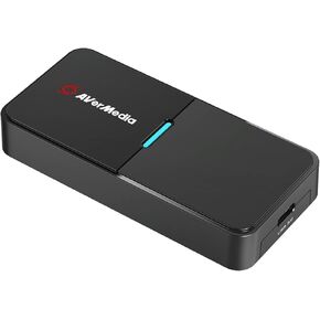 AverMedia Live Streamer Cap 4K BU113 - USB 3.0 HDMI Video Capture Device. Transmission, Recording of DSLR, Camcorder, and Action Cameras with 1080p60 HDR or 4K 30 FPS.