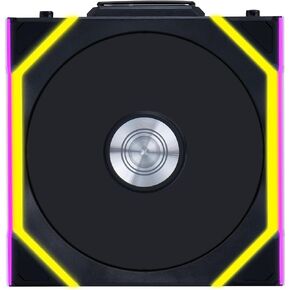 Lian Li UNI Fan SL-Wireless 120 -Single Pack (Reverse Blade) Performance ARGB Fan Without Wireless Connector, Daisy-Chain Design, Customizable Lighting Effects, Low-Noise - Black (12RSL1W1B)