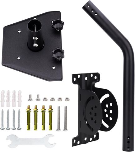 مجموعة أدوات التثبيت على الحائط من الجيل 3 القابلة للتعديل: حامل طويل على الحائط متوافق مع حامل السقف Starlink V3 مع محول أنابيب Starlink Gen 3 in Kuwait