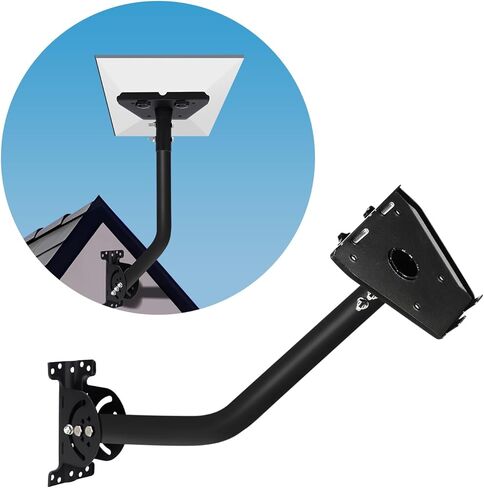 مجموعة أدوات التثبيت على الحائط من الجيل 3 القابلة للتعديل: حامل طويل على الحائط متوافق مع حامل السقف Starlink V3 مع محول أنابيب Starlink Gen 3 in Kuwait