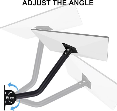 مجموعة أدوات التثبيت على الحائط من الجيل 3 القابلة للتعديل: حامل طويل على الحائط متوافق مع حامل السقف Starlink V3 مع محول أنابيب Starlink Gen 3 in Kuwait