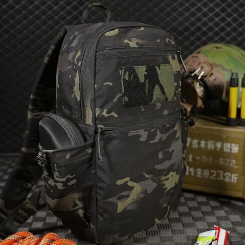 PETAC GEAR 14L Daypack Outdoor EDC Backpack Lightweight Tactical Range Pack Travel Hiking waterproof Daypacks (MC) in Kuwait