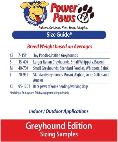 Power Paws Greyhound Edition Reinforced Foot Dog Socks, Black Grey, L, Fits 70-95 pounds in Saudi Arabia