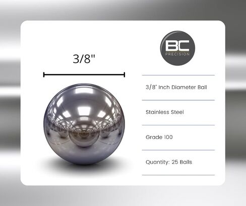 3/8" Inch 440 Stainless Steel Ball Bearings G100-25 Bearings in Saudi Arabia
