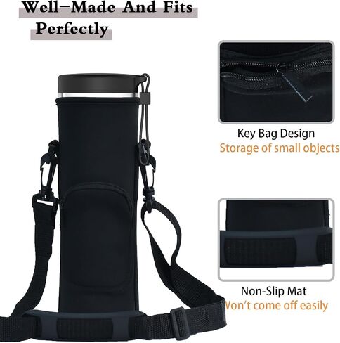 Portable Blender Storage Bag with Shoulder Strap Blender Storage Sleeve for Portable Blender BJ-2A-16oz 2 Cordless Personal & Small Blender (Black) in Kuwait