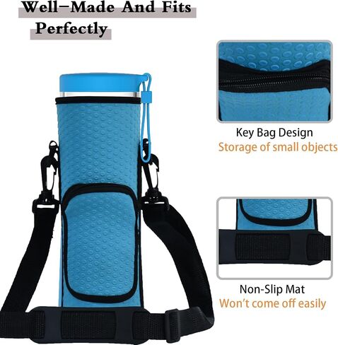Portable Blender Storage Bag with Shoulder Strap Blender Storage Sleeve for Portable Blender BJ-2A-16oz 2 Cordless Personal & Small Blender (Black) in Kuwait