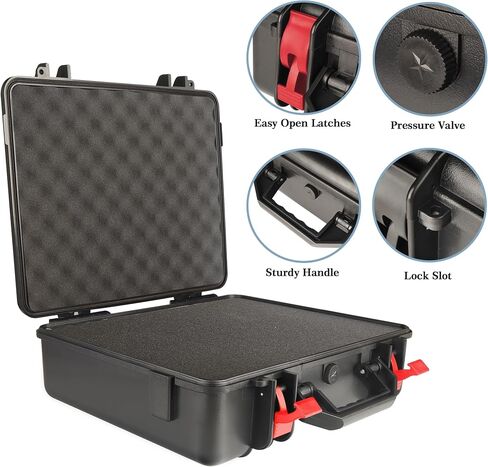 Starlink Mini Case,Hard Case fits Starlink Mini Dish Kit,with Shock Proof Sponge,Water Proof Grade IP67,Precision Cut Foam Protects Starlink Mini,Compatible Starlink Mini Dish and Accessories in Saudi Arabia
