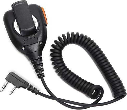 BAOFENG Mic,Radio Mic Reinforced Cable and Rain Shoulder Handheld Compatible UV-5R BF-F8HP 5RM UV-21R K5PLUS GM-15 Pro UV-5G Plus GM-5RH UV-17R TD-H3 TD-H8 UV-K5 in Saudi Arabia