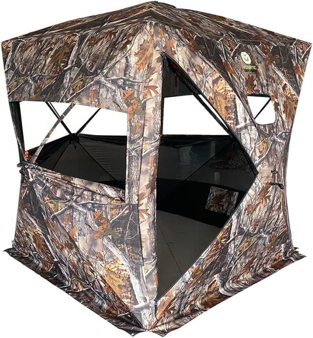 VENATIC Cloak 2-3 Person Full Panel See-Through Hunting Blind, Floor Space 58" x 58" to 65" x 65" in Saudi Arabia