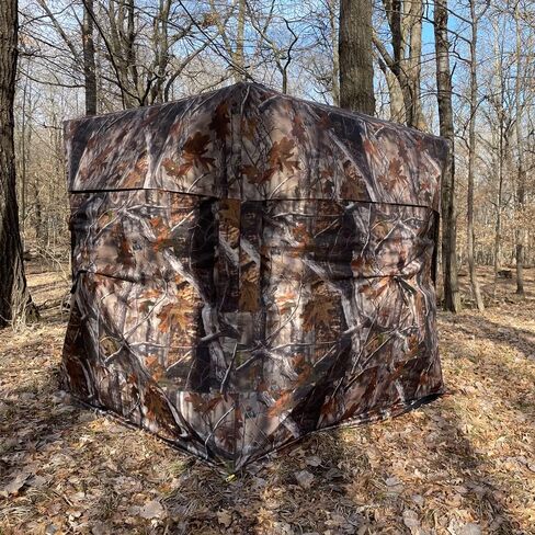 VENATIC Cloak 2-3 Person Full Panel See-Through Hunting Blind, Floor Space 58" x 58" to 65" x 65" in Saudi Arabia