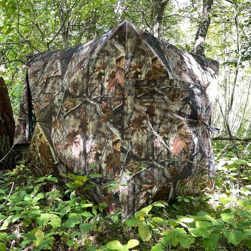 VENATIC Cloak 2-3 Person Full Panel See-Through Hunting Blind, Floor Space 58" x 58" to 65" x 65" in Saudi Arabia