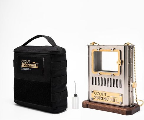 GOOUT SPRINGHILLkerosene lantern Oil Lantern Ironing stove Hanging ironing stove Camping Stove Outdoor Iron Stove, Fireplace, Barbecue, Silvery with Refill in Saudi Arabia