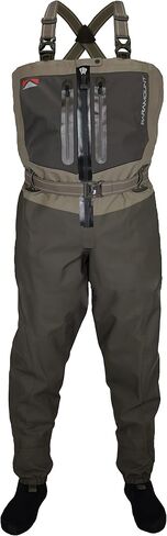 Paramount Outdoors Meridian Z مزود بسحّاب وجيد التهوية لصيد الأسماك على الصدر (X-Large) in Kuwait
