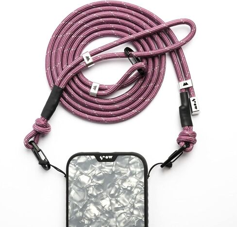 Mous – Phone Lanyard Crossbody with Detachable Wrist Strap – Purple in Saudi Arabia