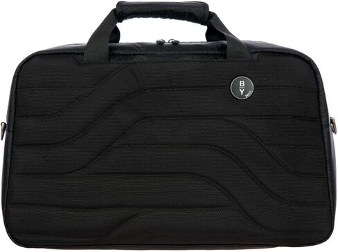 Bric's B|Y Ulisse Duffel Bag - Luxury Weekender Bags for Women and Men - Premium Carry On Bag and Overnight Bags - The Perfect Personal Item Bag for Travel - Black in Kuwait