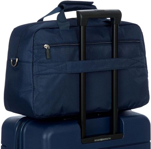 Bric's B|Y Ulisse Duffel Bag - Luxury Weekender Bags for Women and Men - Premium Carry On Bag and Overnight Bags - The Perfect Personal Item Bag for Travel - Black in Kuwait