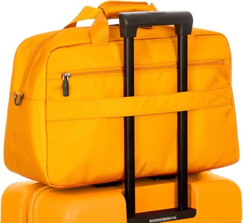 Bric's B|Y Ulisse Duffel Bag - Luxury Weekender Bags for Women and Men - Premium Carry On Bag and Overnight Bags - The Perfect Personal Item Bag for Travel - Black in Kuwait