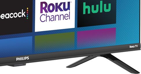 تلفزيون فيليبس روكو 32 بوصة عالي الدقة 720 بكسل LED-LCD تلفزيون ذكي (32PFL4674/F7)، متوافق مع Alexa in Saudi Arabia