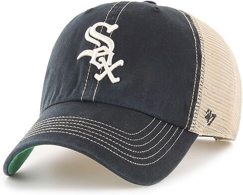 '47 MLB Trawler Team Color Mesh Trucker Clean Up Adjustable Hat, Adult One Size Fits All (Chicago Cubs - Blue) in Saudi Arabia