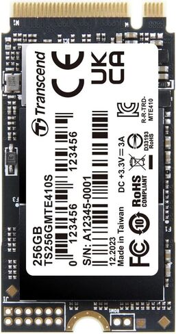 Transcend M.2 NVMe SSD 2TB 2242 PCIe Gen4x4 Max Read: 5,000MB/s Max Write: 4,300MB/s M Key TS2TMTE410S in Saudi Arabia