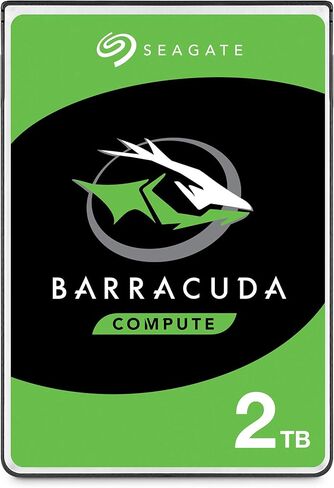 محرك الأقراص الصلبة الداخلي Seagate BarraCuda سعة 2 تيرابايت - 2.5 بوصة SATA 6 جيجابايت/ثانية 5400 دورة في الدقيقة وذاكرة تخزين مؤقت 128 ميجابايت للكمبيوتر المحمول (ST2000LM015) (متجدد) in Saudi Arabia