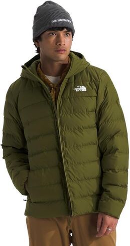 THE NORTH FACE Men's Aconcagua Insulated Hooded Jacket (Standard and Big Size), TNF Black-NPF, Small in Kuwait