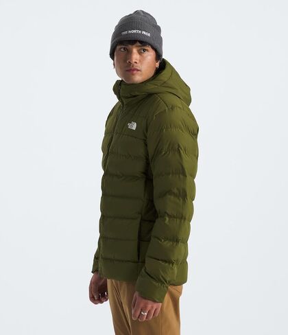 THE NORTH FACE Men's Aconcagua Insulated Hooded Jacket (Standard and Big Size), TNF Black-NPF, Small in Kuwait